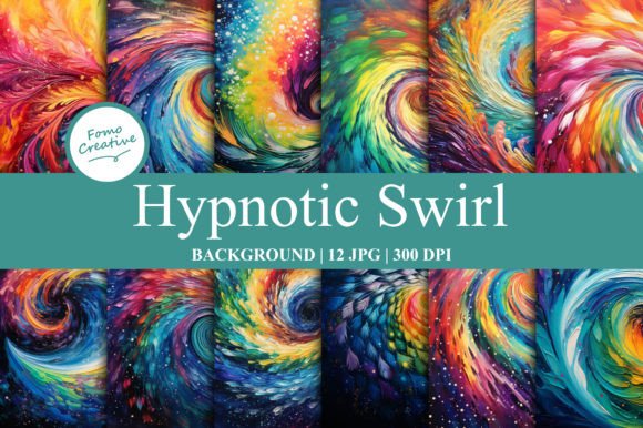 Captivate Your Audience: The Hypnotic Swirl Background