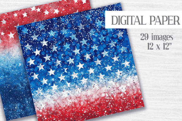 Celebrate with Sparkle: Using USA Patriotic Glitter