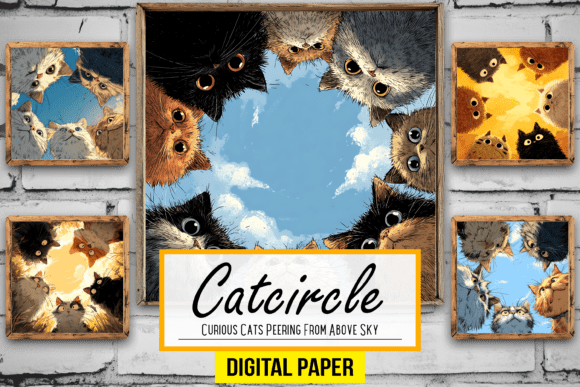 Curious Cats Peering from Above: A Sky Arts Collection