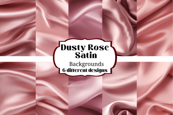 Embrace Softness with Dusty Rose Pink Satin Backgrounds