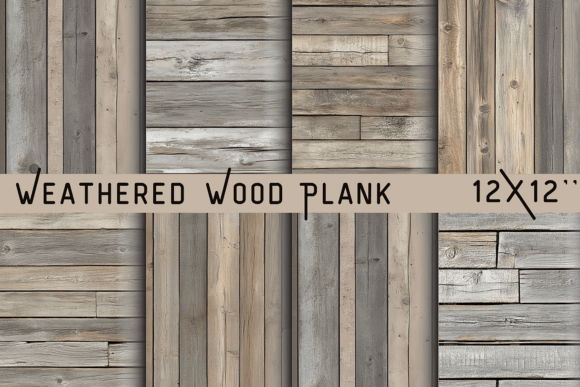 Weathered Wood Plank Wallpaper: Bring Rustic Texture to Life